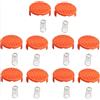 StarRing 2/5/10PCS Copertura per Bobina di Ricambio per Decespugliatore Black Decker ST4525 ST5528 GH400 GL580 GLC1825 (10PCS)
