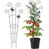 Generico Traliccio per Piante Rampicanti | in Metallo Resistente - Griglia Per Piante Rampicanti Da Interno | per Ortaggi Vite Bonsai Peperone Orchidea Fiori Davanzale della Finestra Balcone e