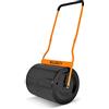 BOUDECH® Tabur - Rullo manuale per prato da 50cm con impugnatura ergonomica. Rullo da giardino con tappo rimovibile ⌀40cm e capacità max di 62L