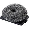 Charbroil Char-Broil Hot-Clean - Testa di Ricambio per Spazzola Premium in Lana d'Acciaio, Colore: Nero