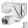Petigi Gabbia Trappola per Animali Talpa Ratto Mouse Topo Nutria 80 x 34 x 34 cm