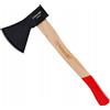 Schmith - Ascia temprata con manico in legno 1 kg - Ideale per legna da ardere - Resistente - Ergonomico - Robusto - Forestale