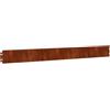 vidaXL Bordure per Prato 10 pz 10x103 cm Flessibili in Acciaio Corten, Bordi per Giardini, Bordi per aiuole da Giardino, Bordi per paesaggi