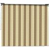 VERDELOOK Tenda da Sole Mykonos a Caduta con Catena, 2.5x1.5 m, Beige e Marrone