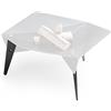 höfats - Triple 90 Feet - Accessori per focolare Triple 90 - Retrattile - Solleva Triple 90 per 20 cm