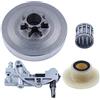 Haishine .325 Kit pompa olio frizione tamburo per 45cc 52cc 58cc 4500 5200 5800 motosega cinese