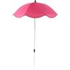 MagiDeal Ombrello Giardino Ombrello a baldacchino Leggero Rivestimento pianta Multifunzionale Regolabile per Fiori da Giardino in Vaso, Rosa Rossa