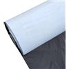 DI GIULIO SRL Telo Film Pacciamatura Bianco/Nero Larg. 1m Varie Misure Antierbacce Forzante della Maturazione (1m x 500m)