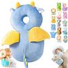 Syeefula Wonder Baby Head Protector, Wonderbaby Head Protector, Baby Head Protector Backpack, Baby Backpack Head Protection Pillow, Baby Fall Back Head Protector for Baby Walking (Flying Dragon)
