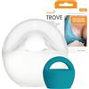 Boon Trove tiralatte manuale in silicone - 1 conteggio - Tiralatte passivo a mani libere per neonati e allattamento al seno essenziali