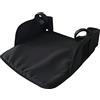 UPALDHOU Pedana Poggiapiedi per Passeggino, Poggiapiedi di Estensione per Accessorio di Supporto del Piede (BLACK)