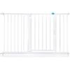 Bettacare Cancelletto per Scale con Chiusura Automatica, 132,6cm - 139,6cm, Bianco, Cancelletto di Sicurezza a Pressione, Cancelletto per Bambini, Barriera di Sicurezza per Porte e Corridoi