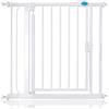 Bettacare Cancelletto per Scale con Chiusura Automatica, 82,2cm - 89,2cm, Bianco, Cancelletto di Sicurezza a Pressione, Cancelletto per Bambini, Barriera di Sicurezza per Porte e Corridoi