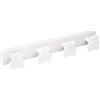 POMOLINE APPENDIABITI da Parete camera BEBÉ bambino Orsi biancas legno laccata base plastica resine ABS 410x60MM