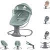 Kikka Boo Kikkaboo Baby Bouncer Winks 2 in 1 sedia, zanzariera, timer, musica, telecomando, colori:ecologica