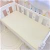 Odot Lenzuolo con angoli Lenzuola Carrozzina Neonato, Lenzuola da Culla Bambino Coprimaterasso, Lenzuola Navicella con Angoli Elasticizzati Lenzuola per Culla (50x90cm,beige)