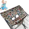 Generic Copertura per carrello della spesa, protezione antipolvere per seggioloni, seggioloni, altalene, per bambini e bambine, lavabile in lavatrice