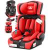 Kidiz® Seggiolino auto i-Size R129 100-150 cm fino a 12 anni - Seggiolino auto per bambini gruppo 1/2/3 senza Isofix, seggiolino per bambini a crescita, cintura a 5 punti, poggiatesta regolabile in