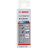 Bosch Accessories 2608577186 HSS PointTeQ (1,8 x 22 x 46 mm) - Set da 10 Pezzi di Punte Elicoidali per Trapano per Metallo, Acciaio, Fusione o Plastica, Grigio (Argento), Ø 1.8 mm