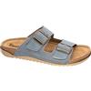 Fischer Markenschuh Sarah, Sandali Bassi Donna, Azzurro, 39 EU
