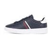 Tommy Hilfiger Uomo Sneakers con Suola Preformata Modern Stripes con Logo, Blu (Desert Sky), 46 EU