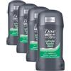 Dove Men + Care Dove Men+Care Whole Body Deo Deodorante Stick Uomo per Tutto il Corpo Bamboo + Aloe 50 ml, Deodorante Corpo Multi-Zona con 0% Sali di Alluminio, Protezione Anti-Odore 48 Ore (Confezione da 4)