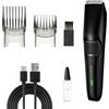 Xynovate Tagliacapelli Uomo Professionale, Kit Regolabarba e Tagliacapelli, Ricaricabile USB, con 2 Pettini Regolabili e Accessori, Barbe Precisione Lunghi Capelli Impermeabile