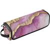 KLL Custodia da viaggio 2 in 1 per ferro arricciacapelli e tappetino resistente al calore, organizer per accessori per lo styling dei capelli, organizer per piastre, piastre e arricciacapelli, effetto