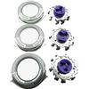 ZFHEGFVS Testine Di Ricambio For Rasoio 3 Pezzi/lotto, Compatibili Con Philips, HQ7320 HQ7340 HQ7360 HQ7380 HQ7390 AT890 AT891 HQ7120 HQ7260 HQ7310HQ7350 HQ8445