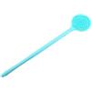 BELLIFFY Spazzola Doccia con Manico in Silicone e Abs per Esfoliazione Delicata e Massaggio Corpo, Spazzola Doppia Faccia per Bagno Uomo e Donna