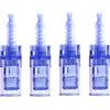 ARZER Microneedling, aghi Dermapen neEleganti nano A6, testine di ricambio Derma Pen (Round Nano)