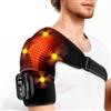 CBDYWVR Massaggiatore Spalle con 5 Calore/Vibrazione, Batteria 5000mAh