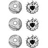 Generico Replacement Shaver Head HQ9 - Testine di ricambio per rasoio elettrico Philips Norelco HQ8140, HQ9080, HQ9090, HQ9070, PT920, PT925, AT940, AT921