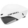 Gralara Casco da Ciclismo, Casco da Bici con Occhiali per Uomo e Donna, Ammortizzante, Cinturino Sottogola Regolabile, Caschetto Bici per Skateboard, Ciclismo e Cronometro