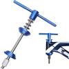 Zyluniy Attrezzo per pressa per Cuscinetti Bici, Attrezzo Pressione per Bicicletta, strumento d'installazione per sterzo bicicletta, strumento montaggio/smontaggio per testa sterzo e movimento centrale - Blu