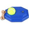 Akozon Set allenatore base per pallina da tennis con corda elastica in gomma per esercitazioni individuali