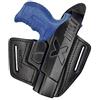 VlaMiTex B6 Fondina per Cintura per Walther P22 P22Q, in Pelle, Nero