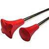 Belti Bastone da Majorette per Twirling (Rosso, 72cm)