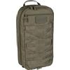 Mil-Tec Zaino Tactical Core 15 litri - Zaino robusto e compatto - Rivestimento impermeabile in PVC - Sistema di registrazione Molle - Retro in rete imbottito, Nero