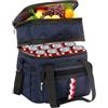 Neloheac 20L Borsa Frigo Morbido Doppio Ponte, 12+Ore Borsa Termica Porta Pranzo Espandibile Impermeabile, Borsa Frigo Portatile per Viaggio Campeggio Spiaggia, Navy Blu