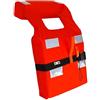 Nautica DDR srl Giubbotto salvataggio 150N certificato - Giubbotto Cintura Salvagente Regolabile - Talglia L, Colore Arancio con Rinfrangenti- Galleggiante Nuoto Aiuto Per salvataggio