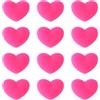 YiQinzcxg 12 pezzi corda a forma di cuore ammortizzante Tennis Racett Ammortizzatore Ammortizzatore Tennis Vibrazioni Ammortizzazione Tennis Racchetta Ammortizzatore Dolce Accessori Tennis