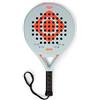 Izas Nova Pala da Padel Leggera in Fibra di Carbonio e LD Foam con Design a Diamante. Pala da 38mm con Design Ergonomico per Massima Potenza, Controllo e Assorbimento delle Vibrazioni. Racchetta 365g