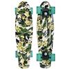 Schildkröt Retro Skateboard Free Spirit, Tavola Premium, Piattaforma con Design Accattivante, Luci LED