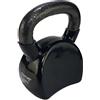 Tunturi 14TUSCL351 Kettlebell - Kettle Bell In Vinile - Nero - 16 Kg, Unisex - Adulto, Black, 16 kg