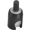 OHPHCALL Ammortizzatore per Tecnologia di Assorbimento Shock, Asta in Lega di Alluminio e Plastico Nero, Accessorio per Bilanciamento e Miglior Comfort nel Tiro L' Stile Casuale