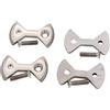 Generic Tiremet - Tacchetti in titanio per pedale, 4 pezzi, per SpeedPlay Zero & Light Action bicicletta di ricambio (grigio)
