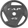 CAP Barbell 20,4 kg Olympic 5,1 cm piastra in ghisa con impugnatura - singolo