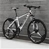 LapooH 26'' Mountain Bike pieghevoli, Bici MTB 21/24/27/30 velocità, ruote a raggi da 26 pollici a sospensione completa, bicicletta antiscivolo per uomo/donna,E,21 speed