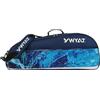 UNISTRENGH Borsa da Badminton Tennis,Borsa per racchetta da Tennis,Borsa da Badminton per 3 racchette da Badminton,Tela,Impermeabile, Tracolla regolabile e staccabile (Blu marino stellato)